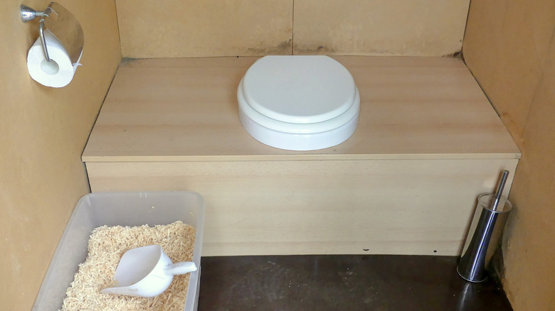 composting toilet