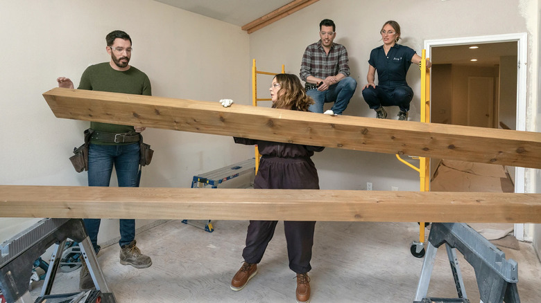 The Property Brothers, Melissa McCarthy, and Jenna Perusich on The Great Giveback