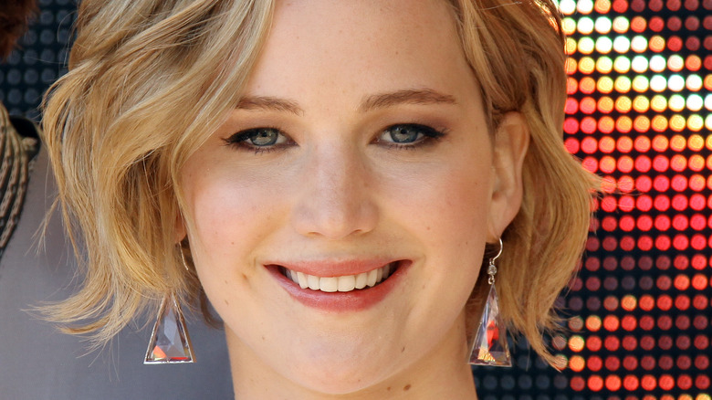 Jennifer Lawrence smiling