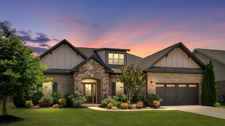 Exterior of Craftsman home