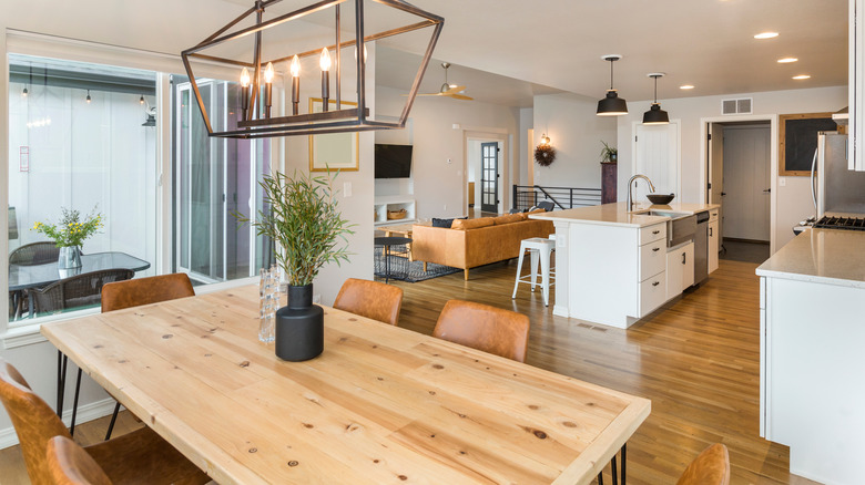 Modern farmhouse interior