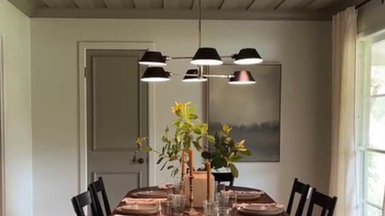 Renovated dining room