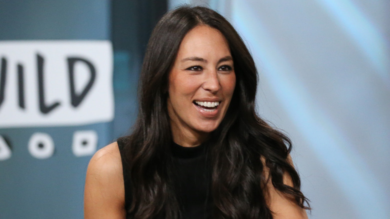 Joanna Gaines smiles during an interview