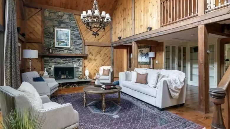 the living room 