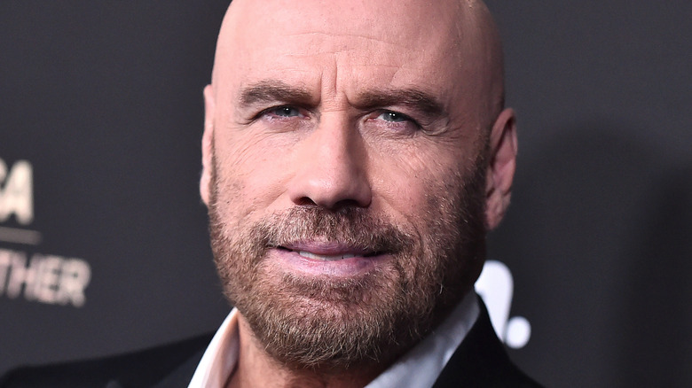 John Travolta close-iup