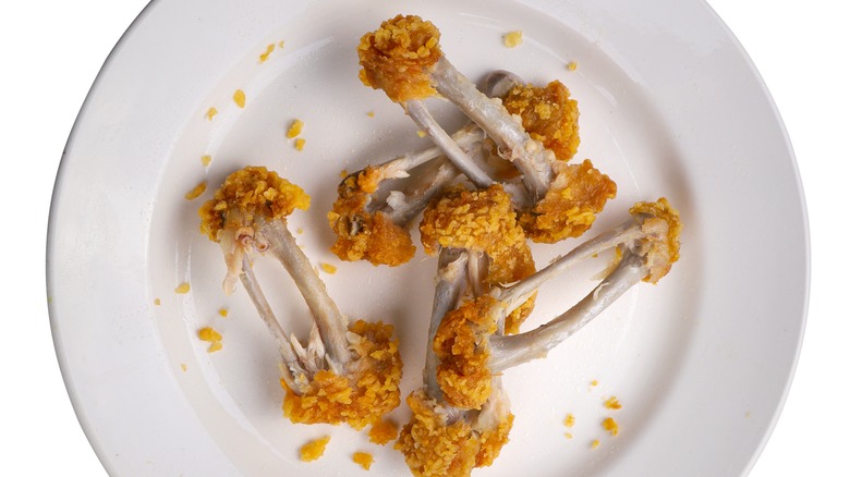 chicken bones