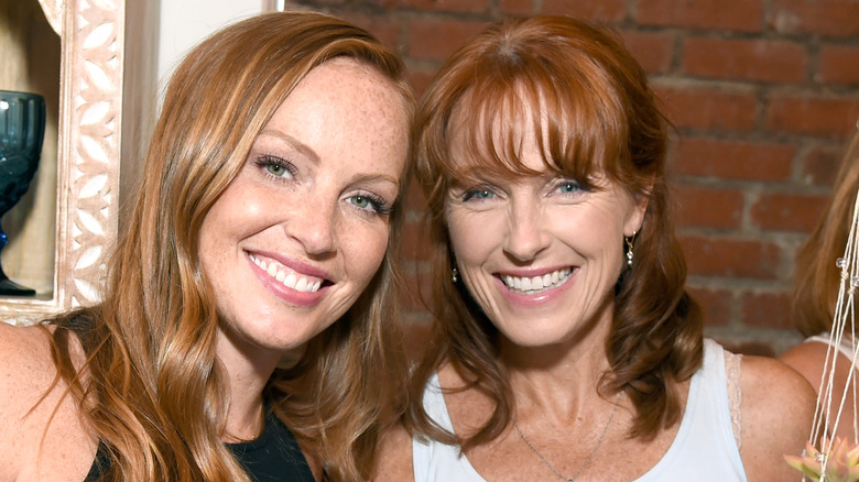 Mina Starsiak and Karen E. Laine smiling