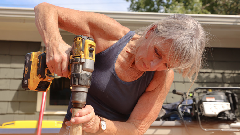 Karen E Laine drilling deck