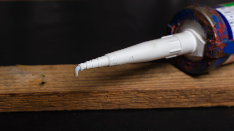 Keep A Used Caulking Tube Fresh With An Essential You May Have On Hand