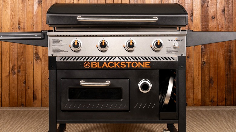 Front of Blackstone griddle