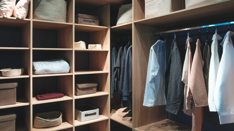 organized closet