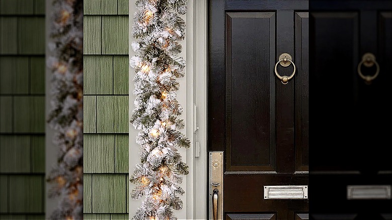 Wayfair lighted faux pine garland