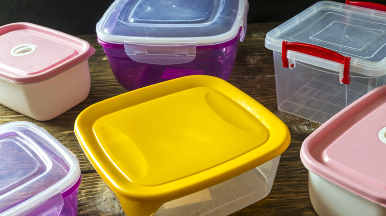 plastic food storage