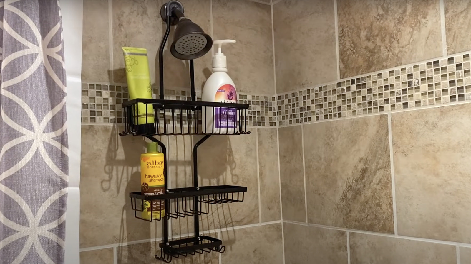 HOW TO KEEP YOUR SHOWER CADDY FROM SLIPPING OR FALLING DOWN