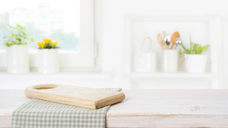 wooden cutting board