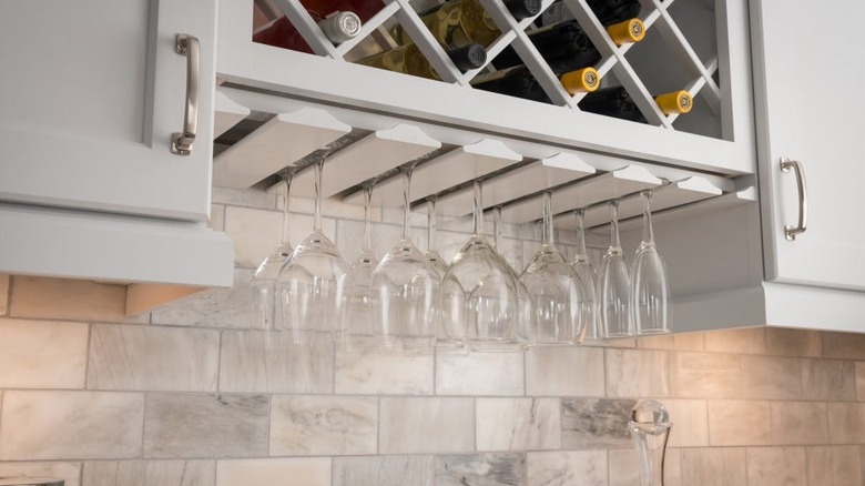 Stemware rack