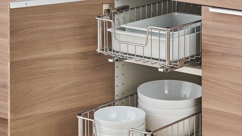 Trinity's 2-piece Wire Slide-out Drawer Set
