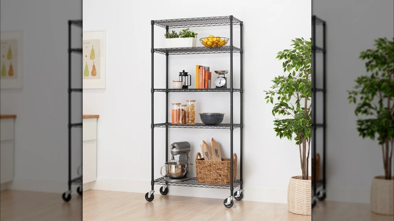 Trinity's 5-tier Wire Shelving Rack
