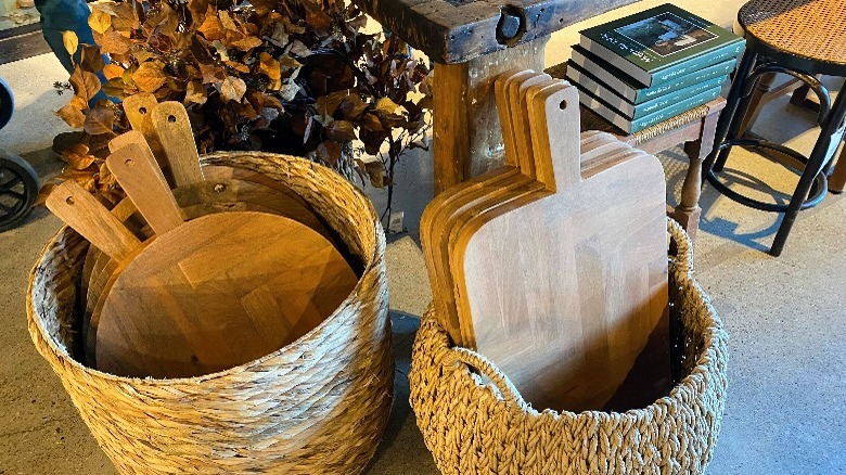 Wooden cutting boards 