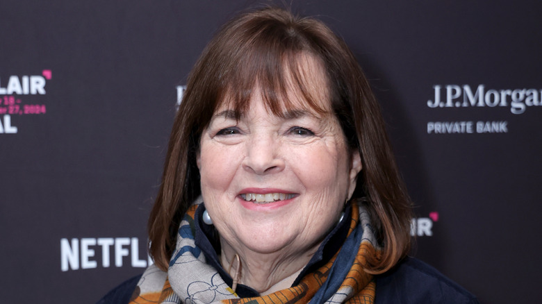 close up of Ina Garten