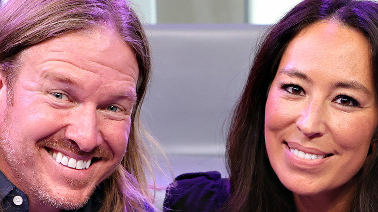 Chip and Joanna Gaines smiling