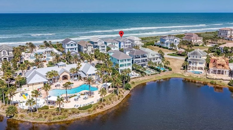 Beachfront homes