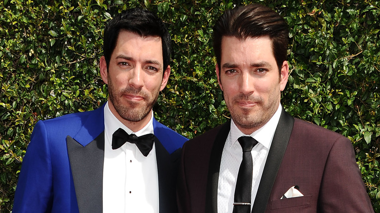 The Property Brothers at an event