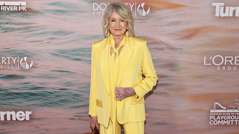 Martha Stewart attends a luncheon in New York City.