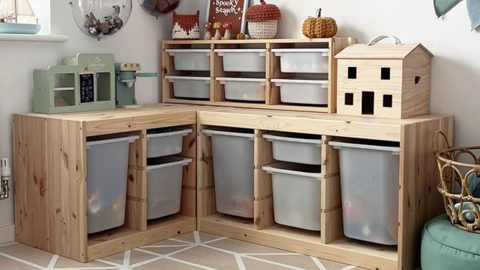 Make Your IKEA Trofast Work In Any Room With These Creative DIY Upcycles