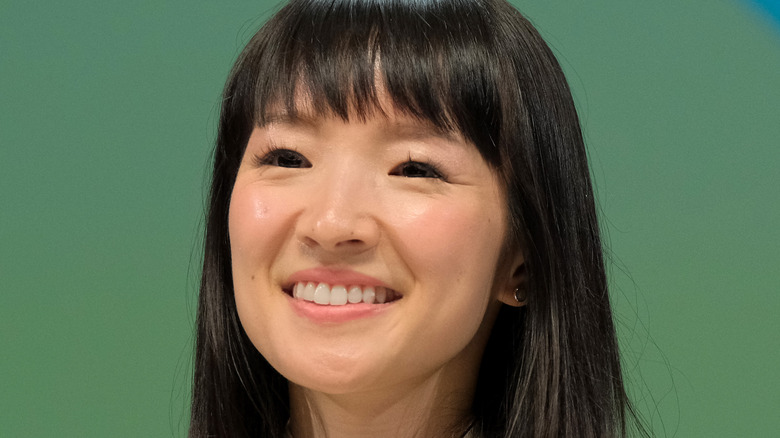 marie kondo at speaking engagement