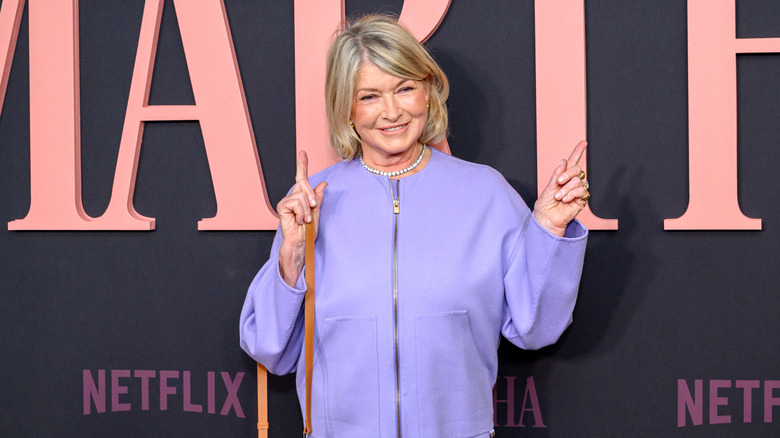 Martha Stewart at the Martha movie premiere