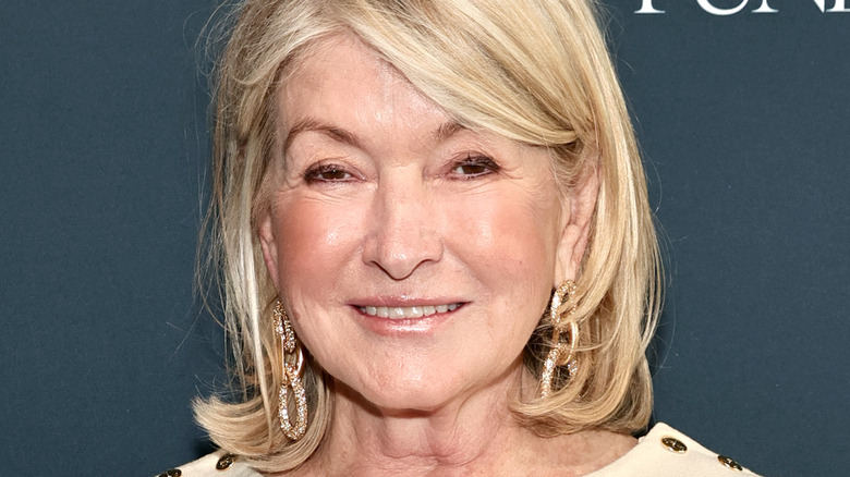 Martha Stewart smiling