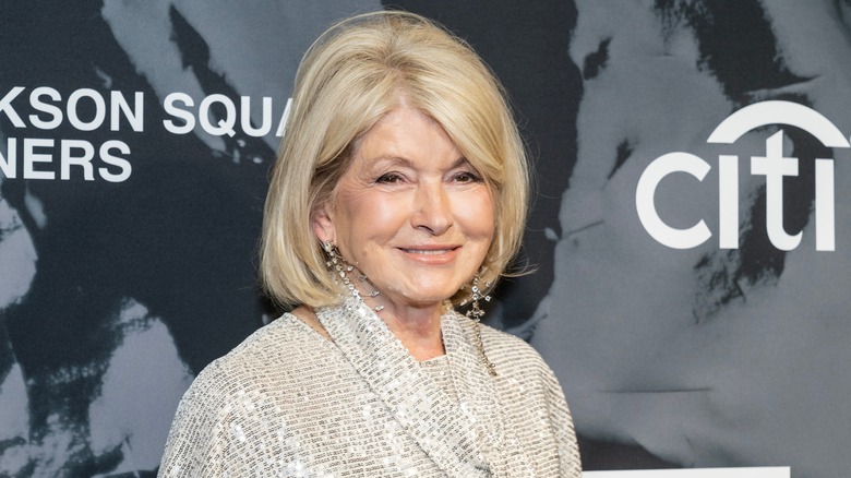 Martha Stewart smiling