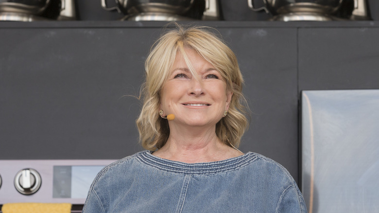 martha stewart smiling