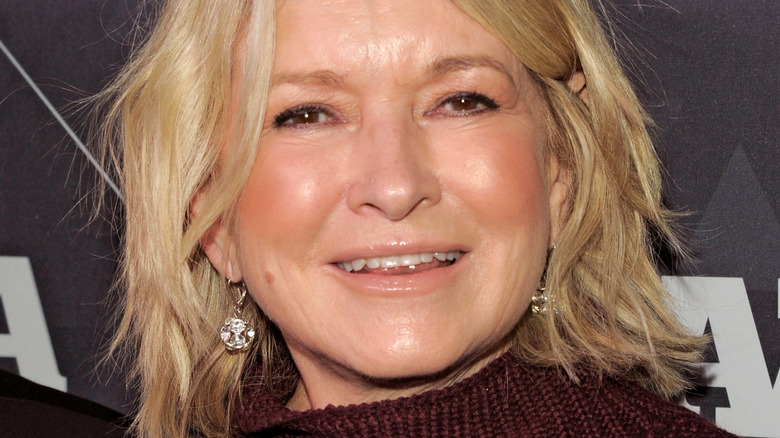 Martha Stewart smiling at event