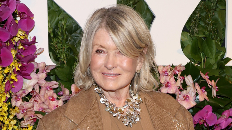 Martha Stewart attends an event at the New York Botanical Garden.