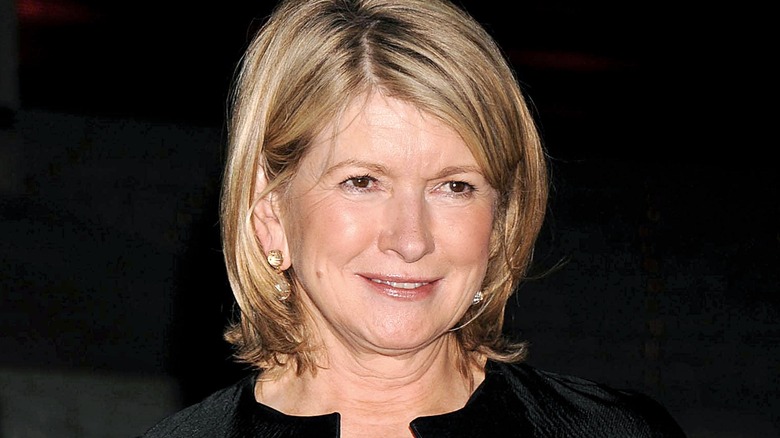 Martha Stewart smiling