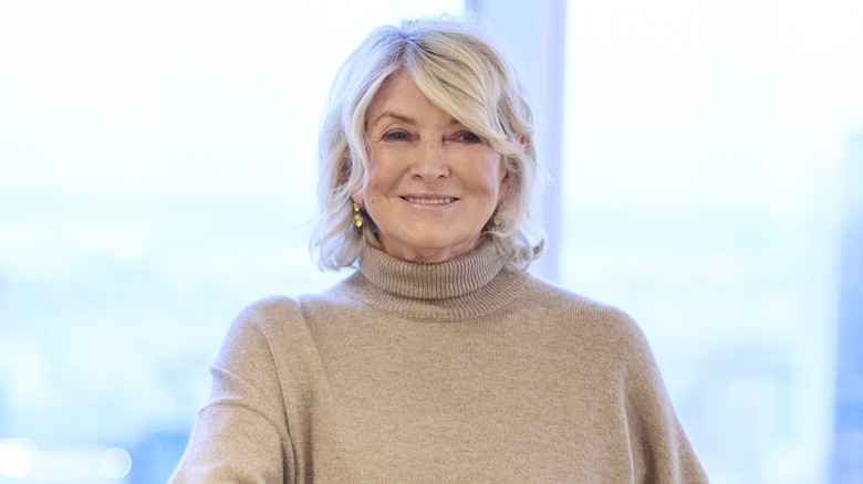 Martha Stewart smiling
