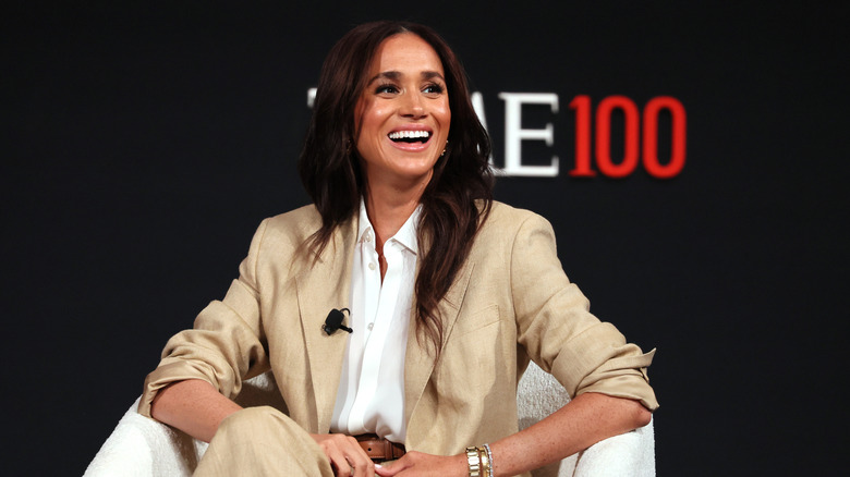 Meghan Markle being honored at the Time 100 gala