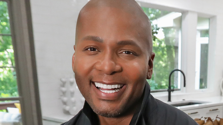 Michel Smith Boyd smiling in closeup