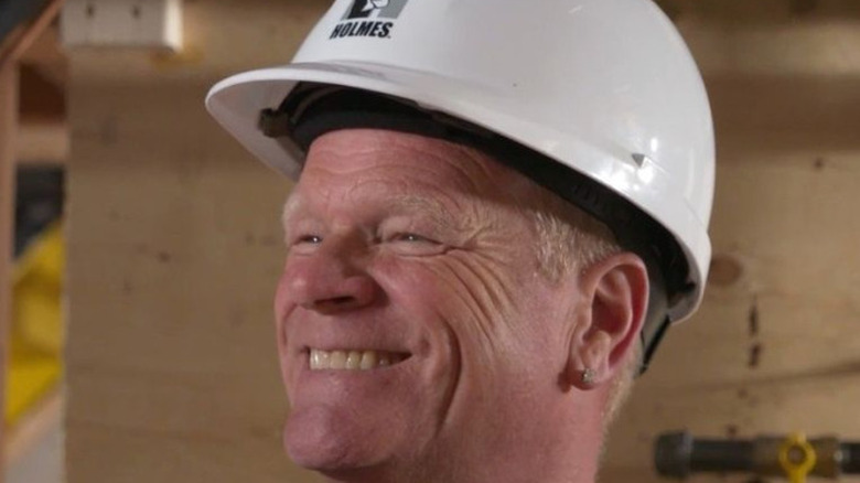 Mike Holmes smiling