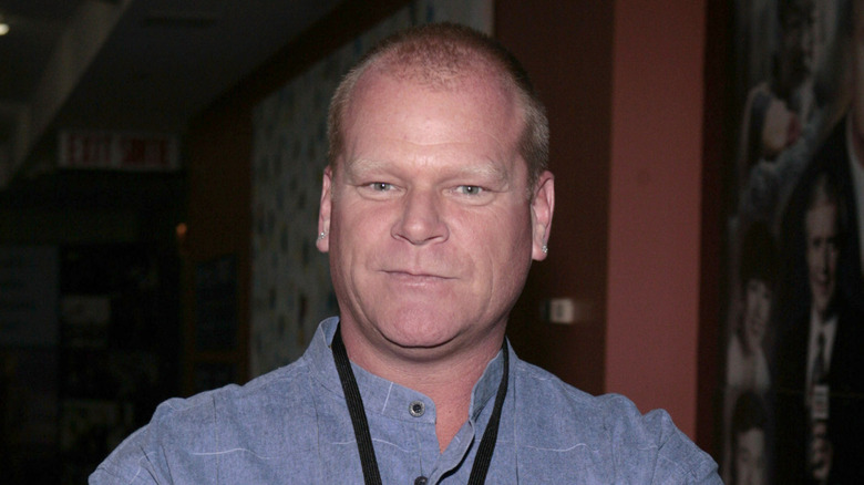 Mike Holmes looking at camera