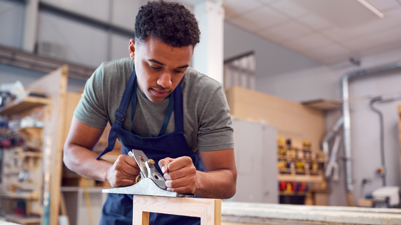 carpenter at work