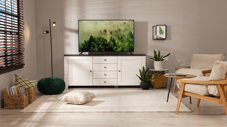 living room television set