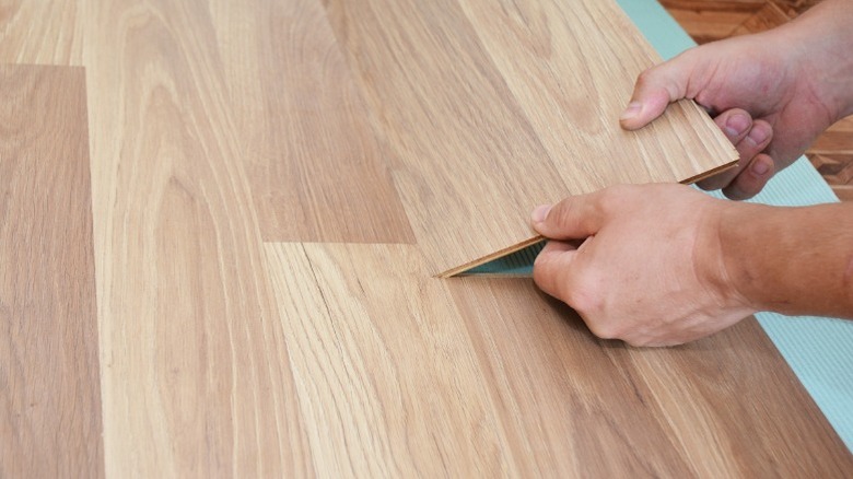 Unfinished hardwood floors