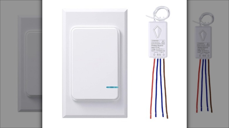 Thinkbee Wireless Light Switch and Receiver Kit