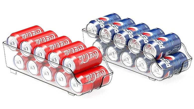 Soda can organizer