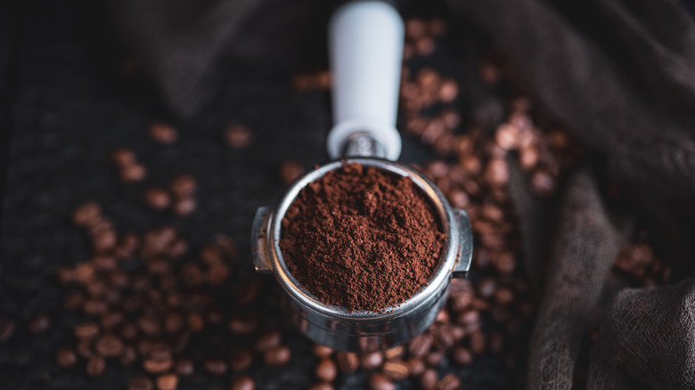 coffee grounds 