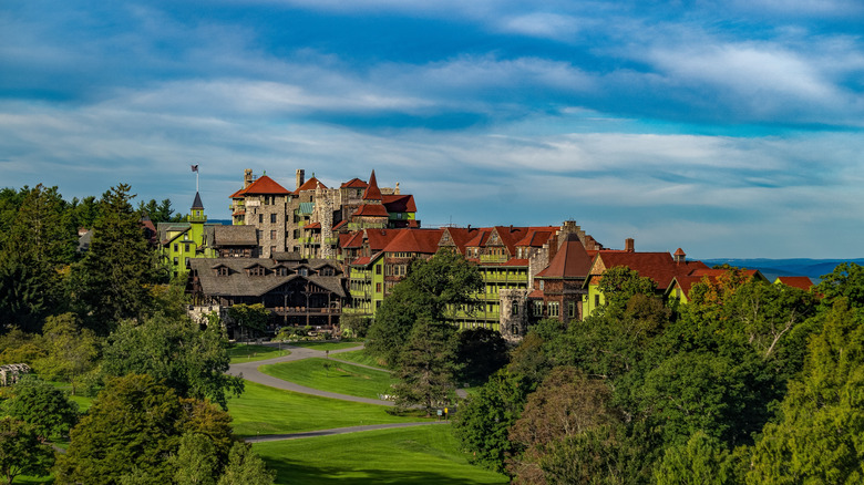 A Victorian-style castle resort in New Paltz