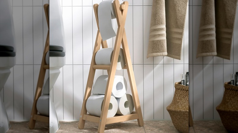 IKEA STEGESUND toilet paper holder in bathroom